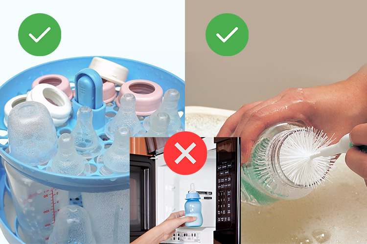 بایدها و نبایدهای نگهداری از شیشه شیر و سرشیشه